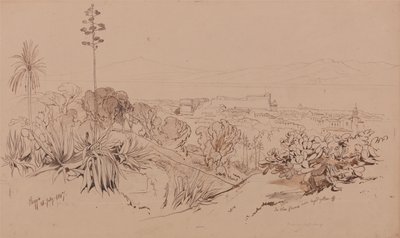 Reggio, 26 July 1847 by Edward Lear